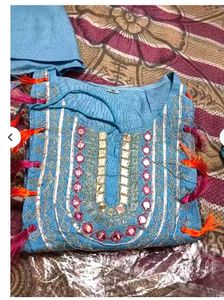 Embroidered Kurta Set