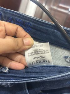 Dark Blue Denim Jeans