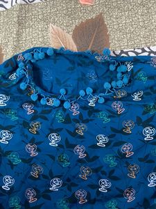 Teal Green Women Kurta