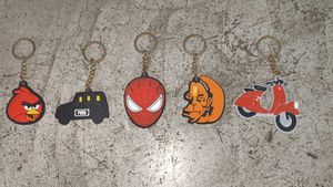 Blue Backpack + Keychains free