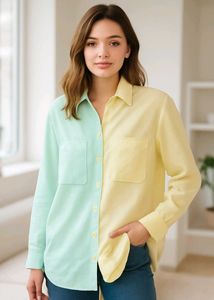 Neon Green Sheer Shirt💚💛