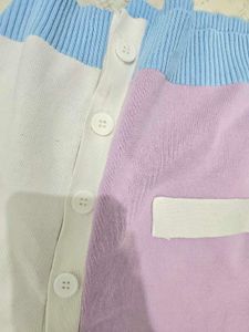 Pastel Colorblock Cardigan