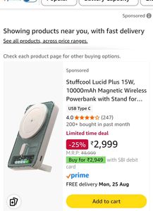 Stuffcool Lucid Plus, 10000mAh @1599/-