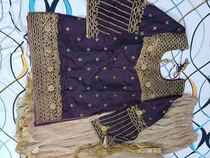 Elegant Embroidered Indian Outfit
