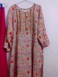 Floral Kurta Set,used