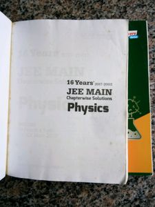 Arihant JEE Main Chapterwise Solutions 2002-2017