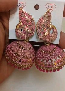 Pink Earrings