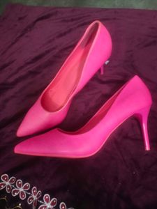 Pink Pointed Heels