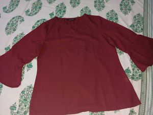 Burgundy FabAlley Top