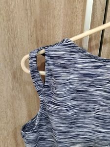 Studiofit Blue Space Dye Tank Top