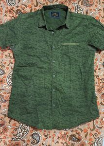 Olive Spykar Brand Shirt