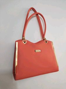 Orange Handbag