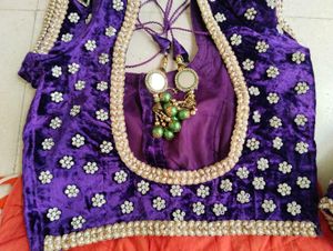Gorgeous Lehenga Choli Set Really Looks Pretty