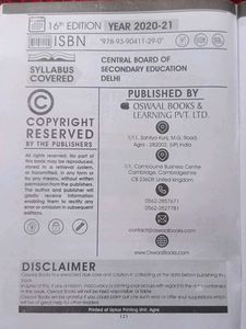 CBSE Sample Question Paper
