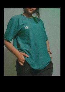Green T-Shirt For Women And Men Both