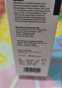 Minimalist Vitamin C Serum For Sale
