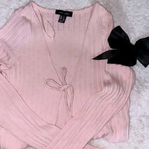 Baby Pink Stylish Outer