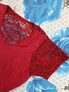 Red Blouse🎀( Fixed Price)