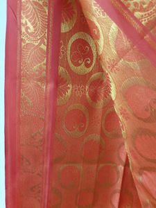 Vibrant Red And Gold Palette Dupatta