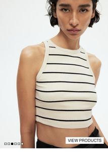 Striped H&amp;M Tank Top
