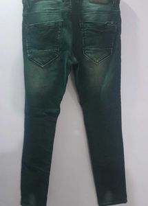 Navy Blue Denim Jeans