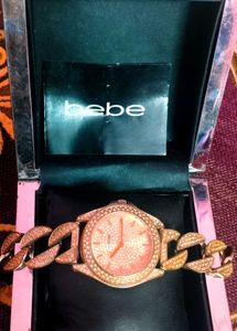 Wrist Watch With Stone