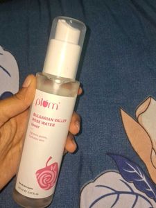 Plum toner and lip balm