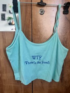 Cute WTF Crop Top