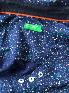 United Colors of Benetton Patterned Shirt