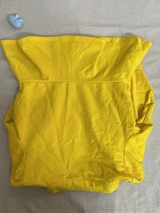 Yellow Buttoned Jacket