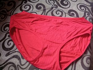 Soft Red Stretchable Panties For Female♥️