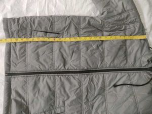 Stylish Gray Hooded Jacket