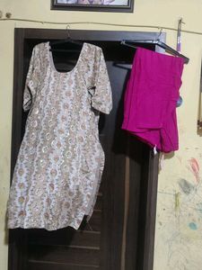 Oversize Kurti Salwar Set