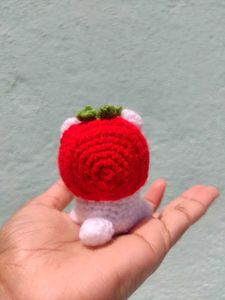 Crochet cat 🐱 with huddie😊