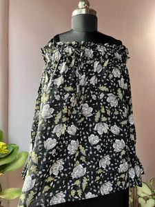 Floral Off-Shoulder Top