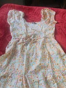 Floral Print Mini Dress