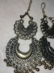 Boho Golden Dangle Earrings