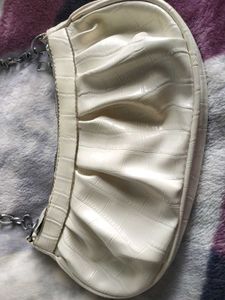 Off White Shoulder Bag