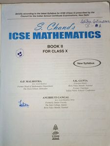 Maths Book Of Class10th 😍 #Maths