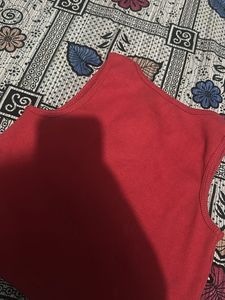 Red Cute Tank Top
