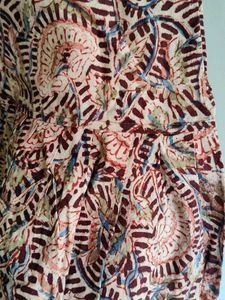 HAND BLOCK PRINTED PEPLUM TOP