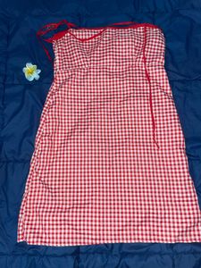 Red Gingham Dress