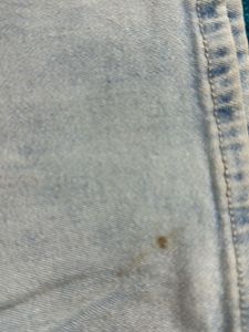 Wide Legged Ribbed Jean