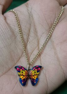 Butterfly &amp; Daisy Charm Necklaces