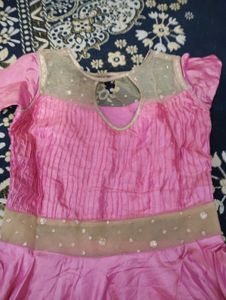 Pink Embellished Party Dress