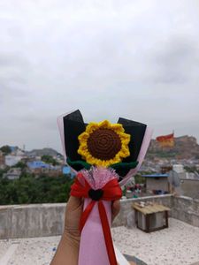 Crochet Sunflower 🌻 Bouquet