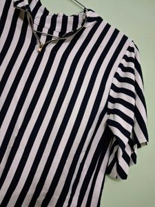 Striped Crop Top