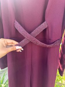Madame Maroon Jumpsuit ❤️‍🔥
