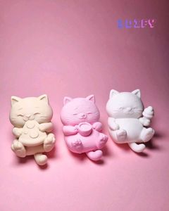 3D printed Mini Fat Cats Figurines