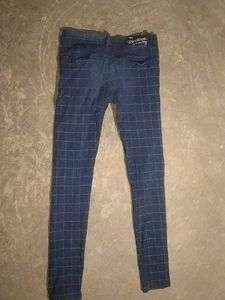 Checked Slim Fit Pants